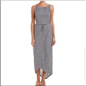 CAbi Boat Stripe Maxi Dress